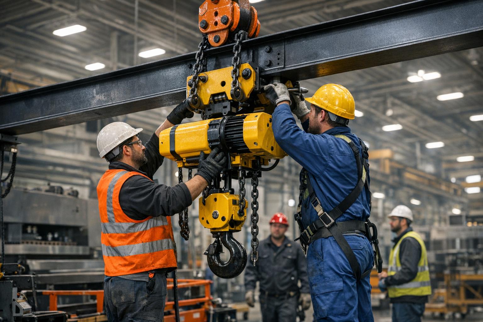 Instalación de Polipastos Industriales en México.jpg